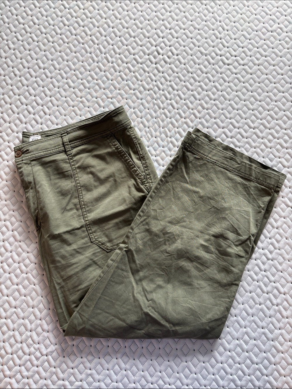 GAP Women’s Olive Green Casual Cotton Pants